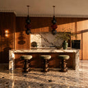stone crown moulding in Pearl Linen limestone - Image 2