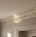 marble cornice in Pearl Linen limestone - Image 3