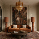 marble crown moulding in Pearl Linen limestone - Image 3