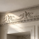 stone crown moulding in Pearl Linen limestone - Image 3