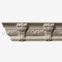 marble cornice in Pearl Linen limestone - Image 1