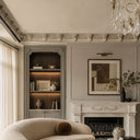 marble cornice in Pearl Linen limestone - Image 2