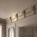marble cornice in Pearl Linen limestone - Image 3