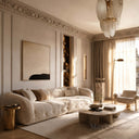 stone crown moulding in Pearl Linen limestone - Image 2