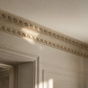 marble cornice in Pearl Linen limestone - Image 4
