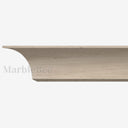 marble crown moulding in Pearl Linen limestone - Image 1