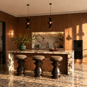 marble cornice in Pearl Linen limestone - Image 2