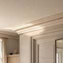 marble cornice in Crema Marfil Premium - Image 2