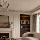 stone crown moulding in Crema Marfil Premium - Image 3