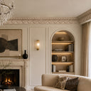stone crown moulding in Crema Marfil Premium - Image 2