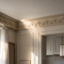 stone crown moulding in Crema Marfil Premium - Image 3
