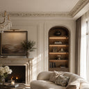 marble crown moulding in Crema Marfil Premium - Image 3