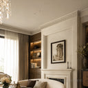stone crown moulding in Crema Marfil Premium - Image 2