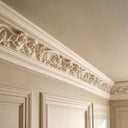 marble crown moulding in Massangis Clair Limestone - Image 2
