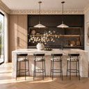marble crown moulding in Massangis Clair Limestone - Image 3