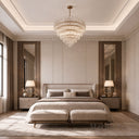 marble crown moulding in Massangis Clair Limestone - Image 3