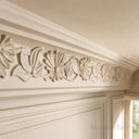 marble crown moulding in Massangis Clair Limestone - Image 2