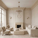 marble cornice in Massangis Clair Limestone - Image 4