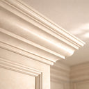 marble crown moulding in Massangis Clair Limestone - Image 2