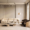 marble crown moulding in Massangis Clair Limestone - Image 3