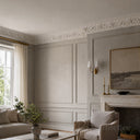 marble crown moulding in Li River White Marble - Image 1