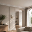marble crown moulding in Li River White Marble - Image 1
