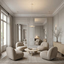 stone crown moulding in Li River White Marble - Image 1