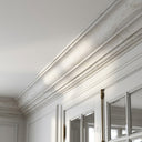 stone crown moulding in Li River White Marble - Image 4