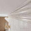 marble cornice in Li River White Marble - Image 3