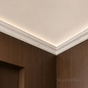 marble cornice in Li River White Marble - Image 3