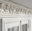 marble crown moulding in Li River White Marble - Image 4