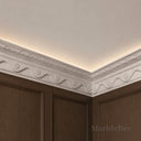 stone crown moulding in Li River White Marble - Image 4