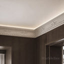stone crown moulding in Li River White Marble - Image 4