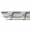marble cornice in Li River White Marble - Image 2