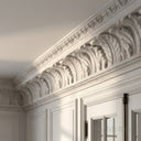 marble crown moulding in Li River White Marble - Image 3