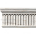 marble cornice in Li River White Marble - Image 2