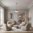 marble crown moulding in Li River White Marble - Image 1