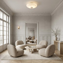 marble crown moulding in Li River White Marble - Image 1