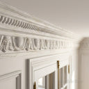 marble cornice in Li River White Marble - Image 3