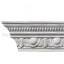marble cornice in Li River White Marble - Image 2