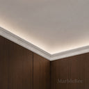 stone crown moulding in Li River White Marble - Image 3