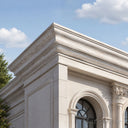 Cornice molding in White Marble - Image 2