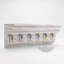Exterior cornice in White Marble - Image 6