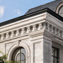 Exterior cornice in White Marble - Image 2