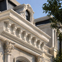 Exterior cornice in White Marble - Image 5