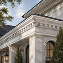 exterior cornice moulding in White Marble - Image 5