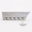 Cornice molding in White Marble - Image 5