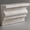 Exterior Cornicing molding in White Marble - Image 1