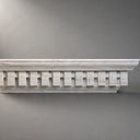 Exterior cornice in White Marble - Image 1