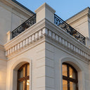 Exterior cornice in White Marble - Image 2